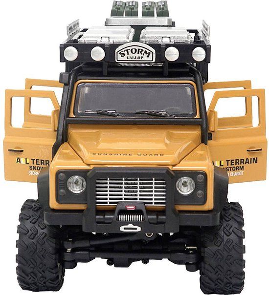 Amewi 22567 D90X28 Metal Scale Crawler 4WD 1:28 RTR - Orange