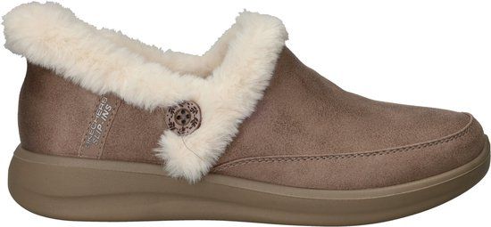 Skechers zy Escape Dames Sloffen - Beige - Maat 37