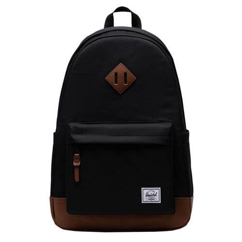 Herschel Heritage Rugzak - Zwart/Tan - Polyester - 2023