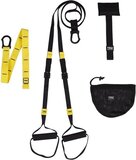 TRX Move Suspensietrainer - Zwart/Geel - Nylon/Foam - 4-delig