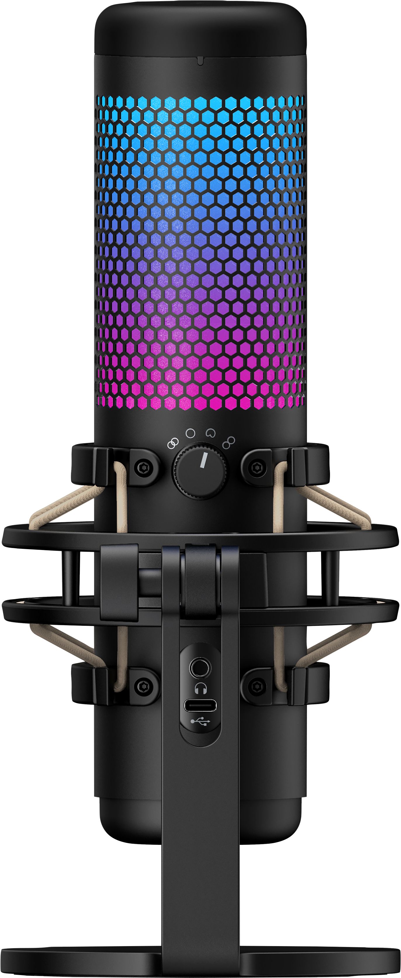 HyperX QuadCast S - USB Condenser Microphone - Black