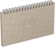 LECAS Burgerlijke agenda, bureauplanner, eeuwigdurend, weekoverzicht, formaat, 24 x 14 cm, volledige binding, kartonnen omslag