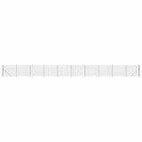 vidaXL Gaashek met grondplaat, antraciet, 1,4 x 25 meter