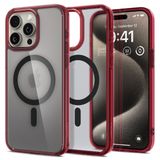 Spigen Ultra Hybrid MagSafe Apple iPhone 15 Pro Max Hoesje Frost Red