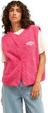 Billabong Be Happy Fleece Vest Roze M Vrouw