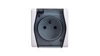 Hermes2 Hermetische aansluiting met rookklep 16A IP44 wit 1021-01 elektro-plast nasielsk 5907569151042