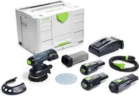 Festool ETSC 125 3,0 I-Set Accu Excenterschuurmachine 18V 3.0Ah | Incl. Systainer & 2x Accu