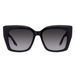 Barton Perreira Devine Lunettes de soleil femme noir œil de chat gris 54mm