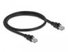 Delock 80112 câble réseau Noir 0,5 m Cat6a F/UTP (FTP)
