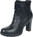 Black Premium by EMP Zwarte hoge hakken met ruitpatroon - Dames - EU40