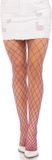 Leg Avenue Diamond Fishnet Pantyhose Paars