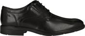 CLARKS Steadwell Lace Zwarte Leren Veterschoenen Heren Maat 46