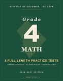 Smart Stars Washington DC CAPE Grade 4 Math: 5 Practice Tests with Detailed Answer Explanations