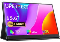 UPERFECT 15,6 Inch Draagbare Monitor FHD 1080P 1920x1080 IPS Mat Scherm