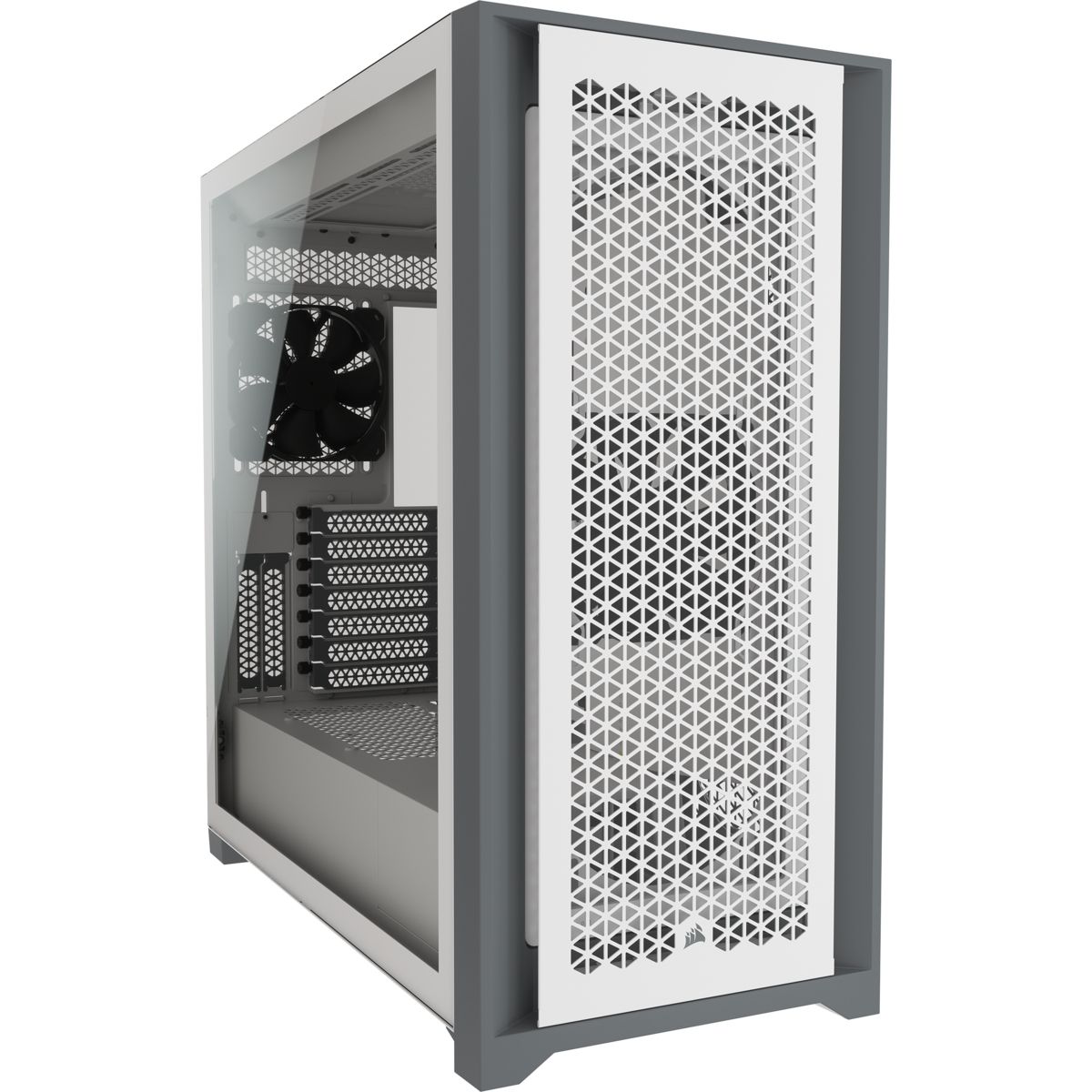 Corsair iCUE 5000D RGB Airflow Midi Tower - White