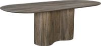 Giga Meubel Eettafel Ava - Ovaal - Mangohout - 240cm