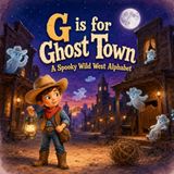 G is for Ghost Town: A Spooky Wild West Alphabet Book for Kids