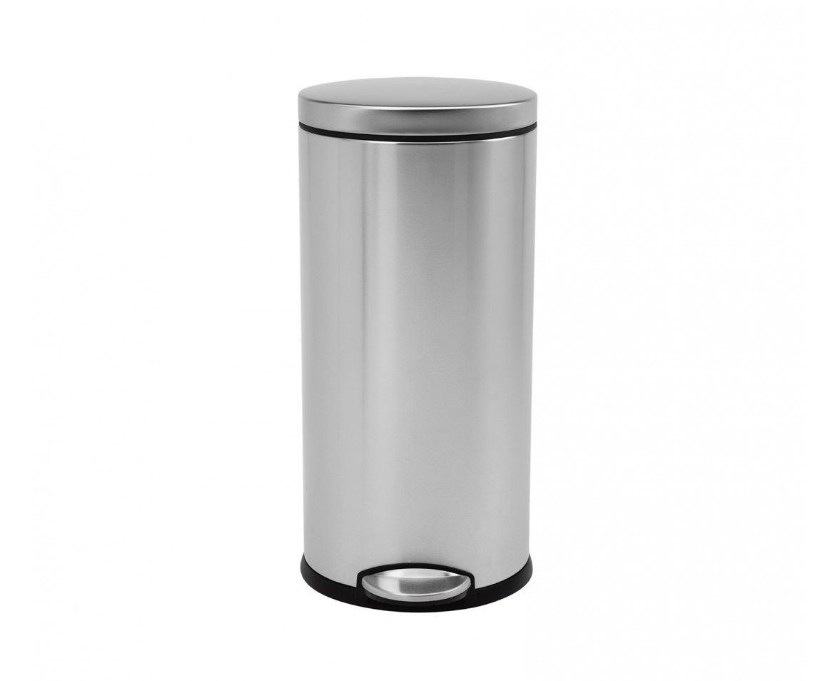 simplehuman CW1810 Vuilnisbak - 30 Liter - Roestvrijstaal