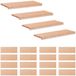 vidaXL Trapmatten 20 st Naturel 80 x 30 x 2 cm Massief beukenhout