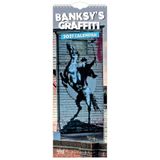 Banksy's BrownTrout Banksy's Graffiti 2027 - Slimline-Kalender