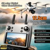 other 2026 S819 Max Professionele 5G Wifi FPV Mapping Drone GPS 2.7K Camera 3-Axis Gimbal Obstakelvermijding Borstelloze Motor 6KM Beeldweergave Ingebouwde display Afstandsbediening