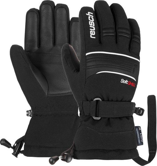 Reusch Kondor R-TEX XT Junior Kinderhandschoenen - Wit-zwart - Maat 4,5
