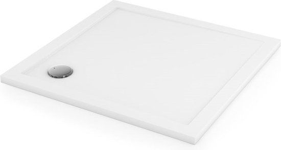 Maxaro Douchebak 100x100cm Vierkant SMC Hoogglans Wit