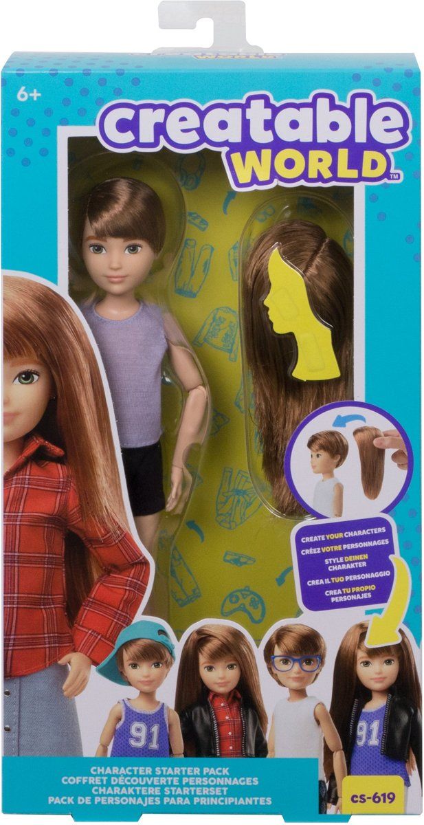 Creatable World Character Starter Kit 1 Strawberry Blonde - Genderneutrale Pop