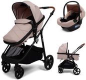Baninni 3-in-1 Multi Standen Kinderwagen met Autostoel Nelia Beige