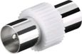Nilox coaxiale adapter, mannelijk-mannelijk, voor elektronische kabels, connector
