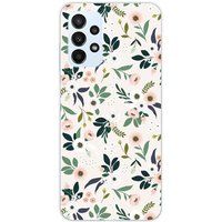 Samsung Galaxy A23 4G/5G Flowers Bedrukt Siliconen Hoesje