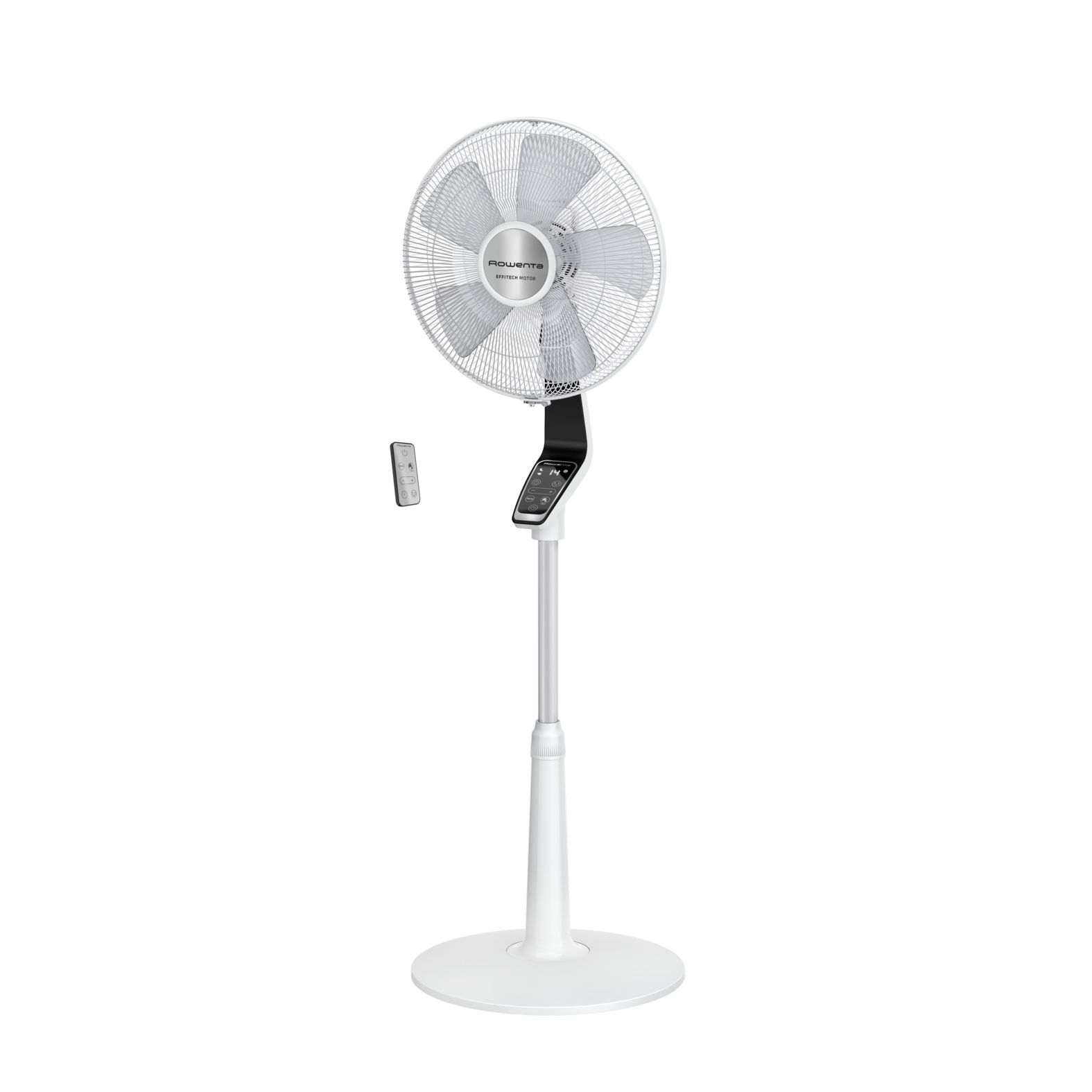 Rowenta Turbo Silence Extreme VU5690 - Statiefventilator - Zwart/Wit