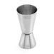 Weis 16802 Cocktail Jigger 2+4 cl, roestvrij staal, Zilver