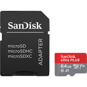 Sandisk Microsdxc Ultra+ 64gb V3