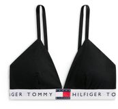 Tommy Hilfiger Dames BH - Bralette - Lichte ondersteuning - Katoen/Elastaan - Zwart - L