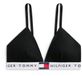 Tommy Hilfiger Dames BH - Bralette - Lichte ondersteuning - Katoen/Elastaan - Zwart - L