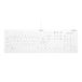 Contour Design Active Key AK-C8112 Clavier Médical USB Suisse Blanc