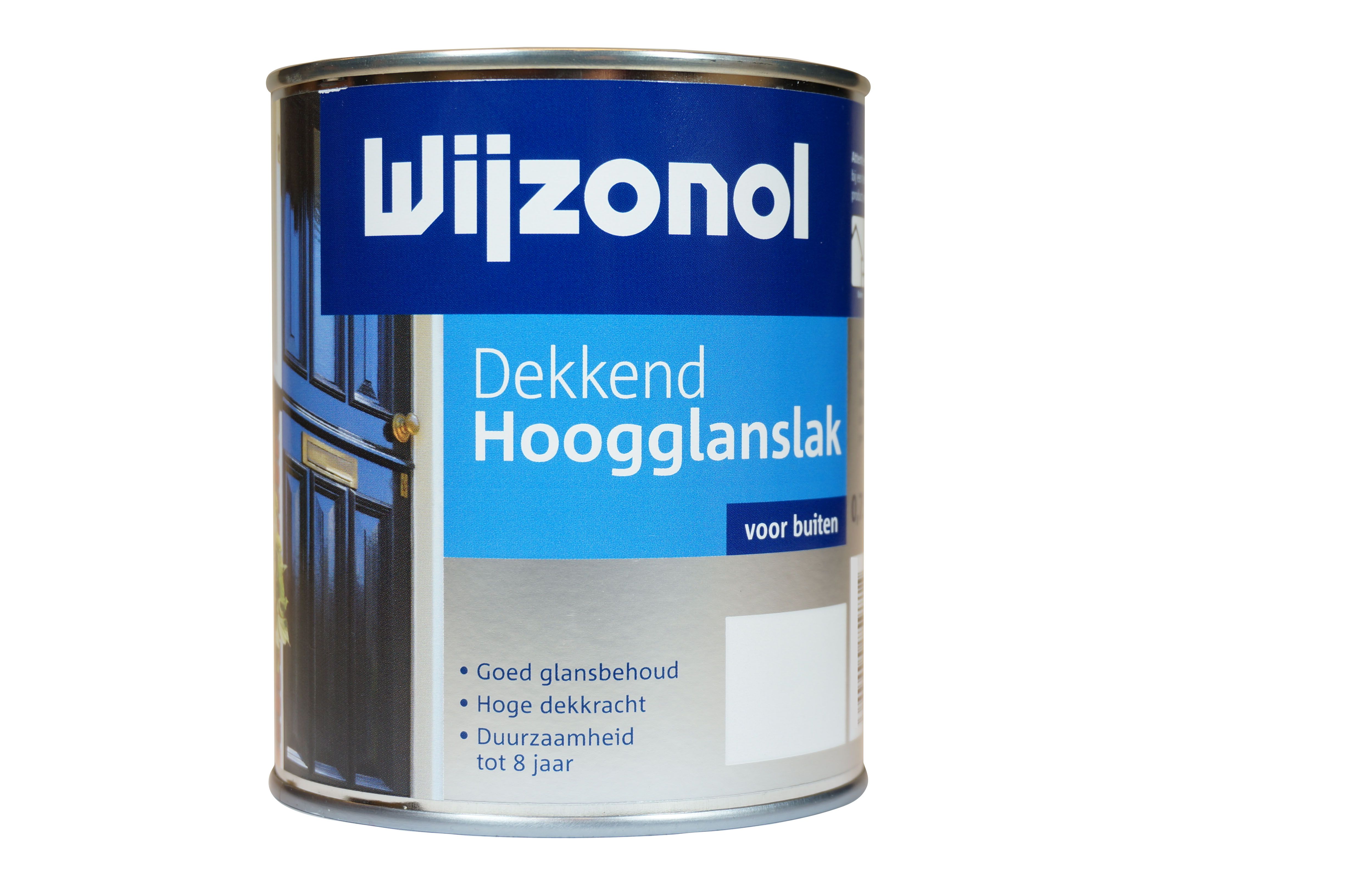Wijzonol Dekkend Hoogglanslak - 0,75l - RAL 9001