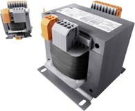 Block USTE 100/2x12 Stuurtransformator, Scheidingstransformator, Veiligheidstransformator