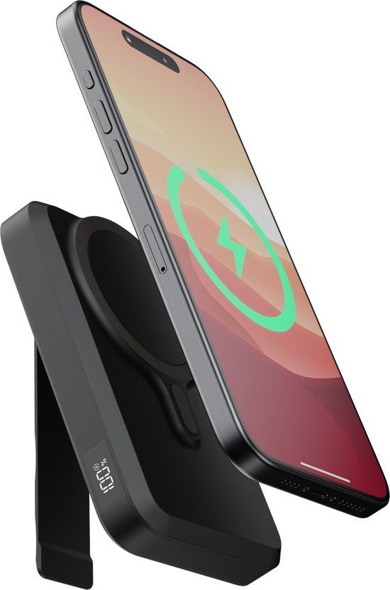 Xtorm Magnetic USB-C Powerbank 10.000mAh - Zwart - Geschikt voor MagSafe