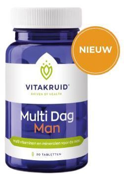 Vitakruid Multi dag man 30 tabletten