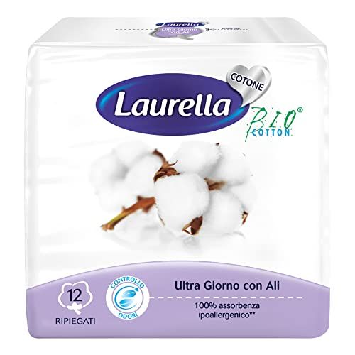 Laurella maandverband Ultra Vleugel, Katoen, 12 Stuk