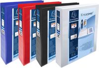Exacompta presentatie-ringband, A4 Maxi, rood, 4-D-rings mechaniek, rug 86 mm