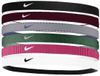 Nike Accessories Flex Classic Hoofdband 6 Eenheden Veelkleurig