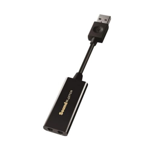 Creative Sound Blaster Play!3 - USB-DAC-versterker en externe geluidskaart, zwart