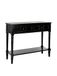 Safavieh EUH5710B Camden console, grenen, zwart, 88 x 33 x 73,66 cm