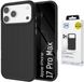 3mk Fortis MagCase Étui pour Apple iPhone 17 Pro Max Noir