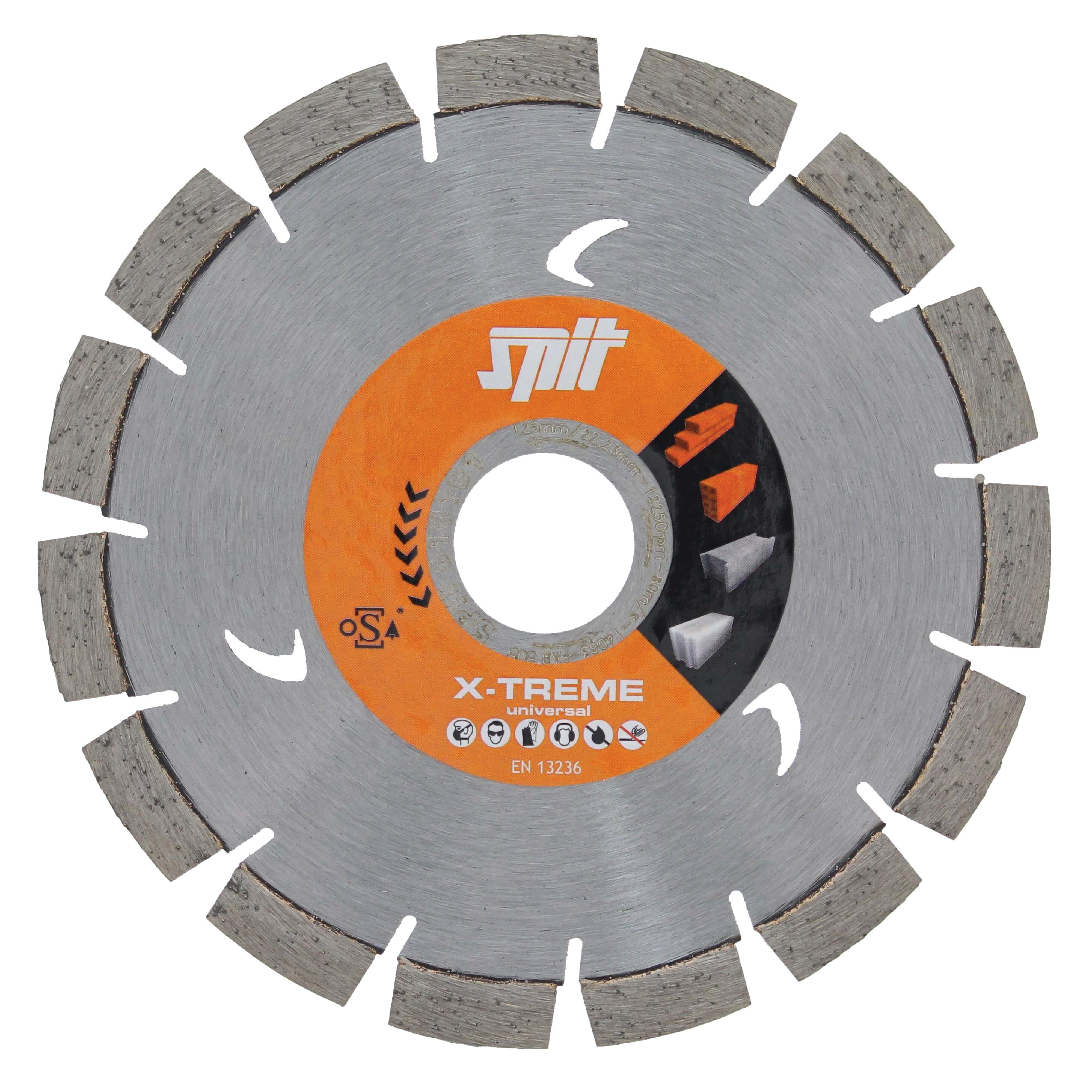 Spit Xtreme universal Diamantblad d.125/22.2 mm -  610101