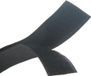 Bol Bande auto-agrippante avec dos non adhésif Fermeture en nylon - Noir - 3cm-1m