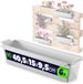 KADAX Jardinière pour palettes Europe, blanc, lot de 6